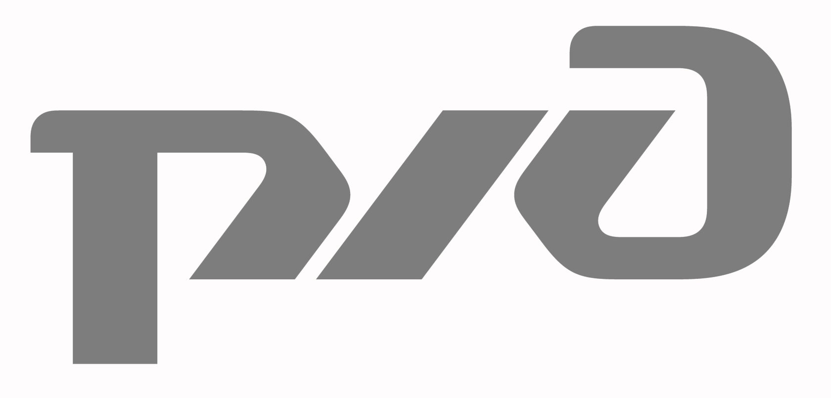 РЖД логотип черный