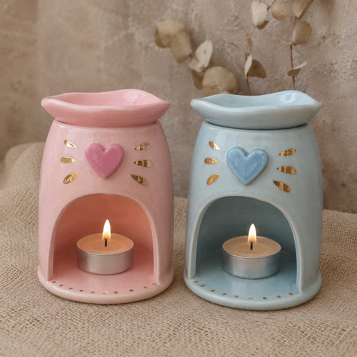 pottery reveal cup, baby gender reveal