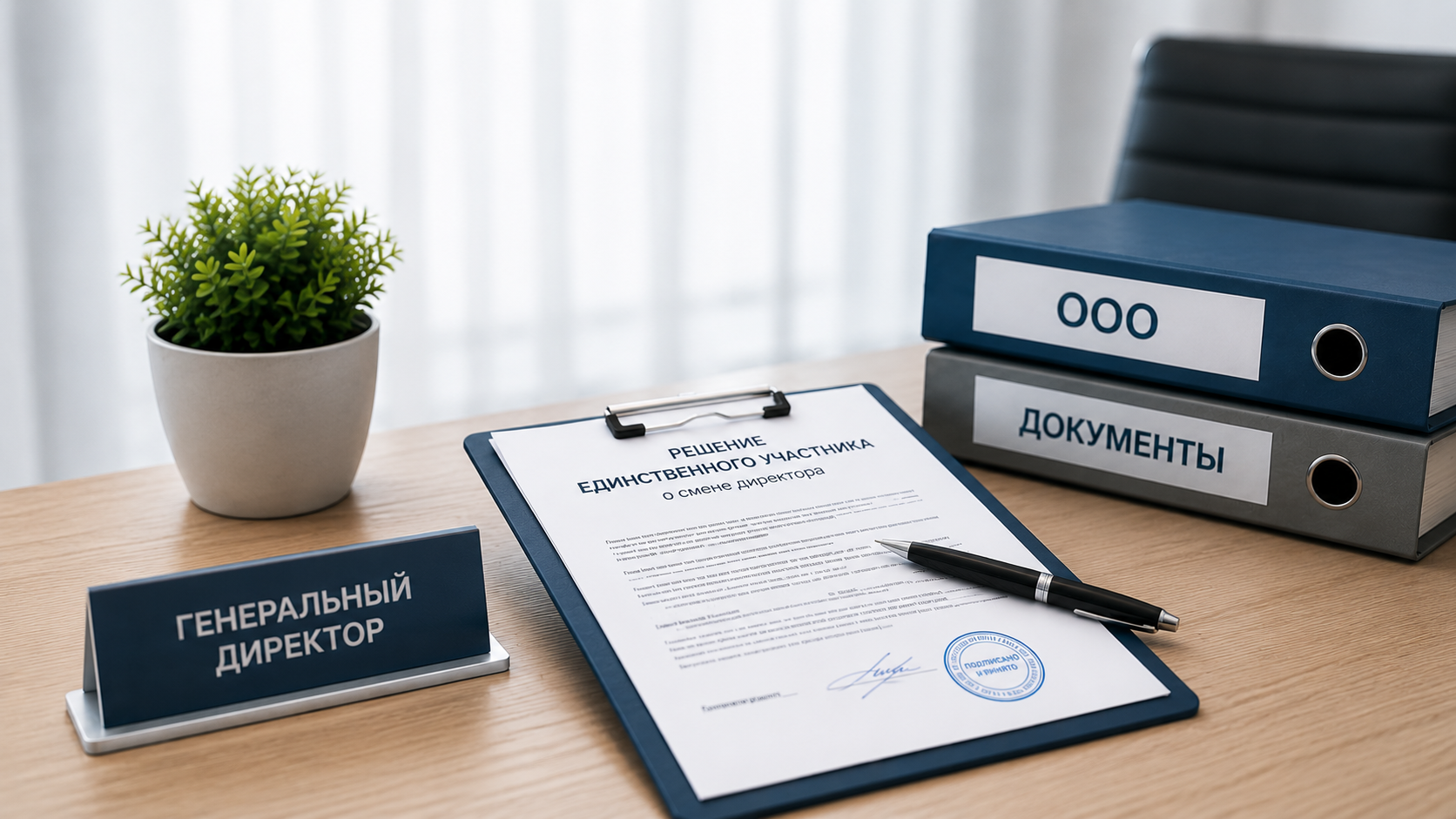 Смена директора ООО