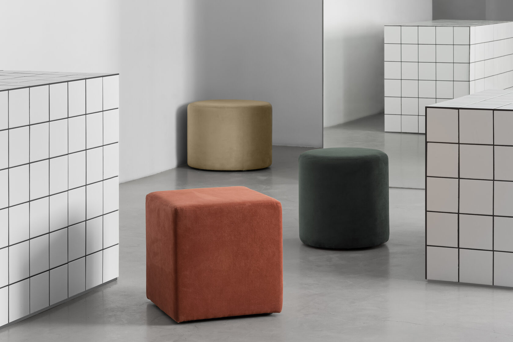 Круглый пуфик Пуфикс d45