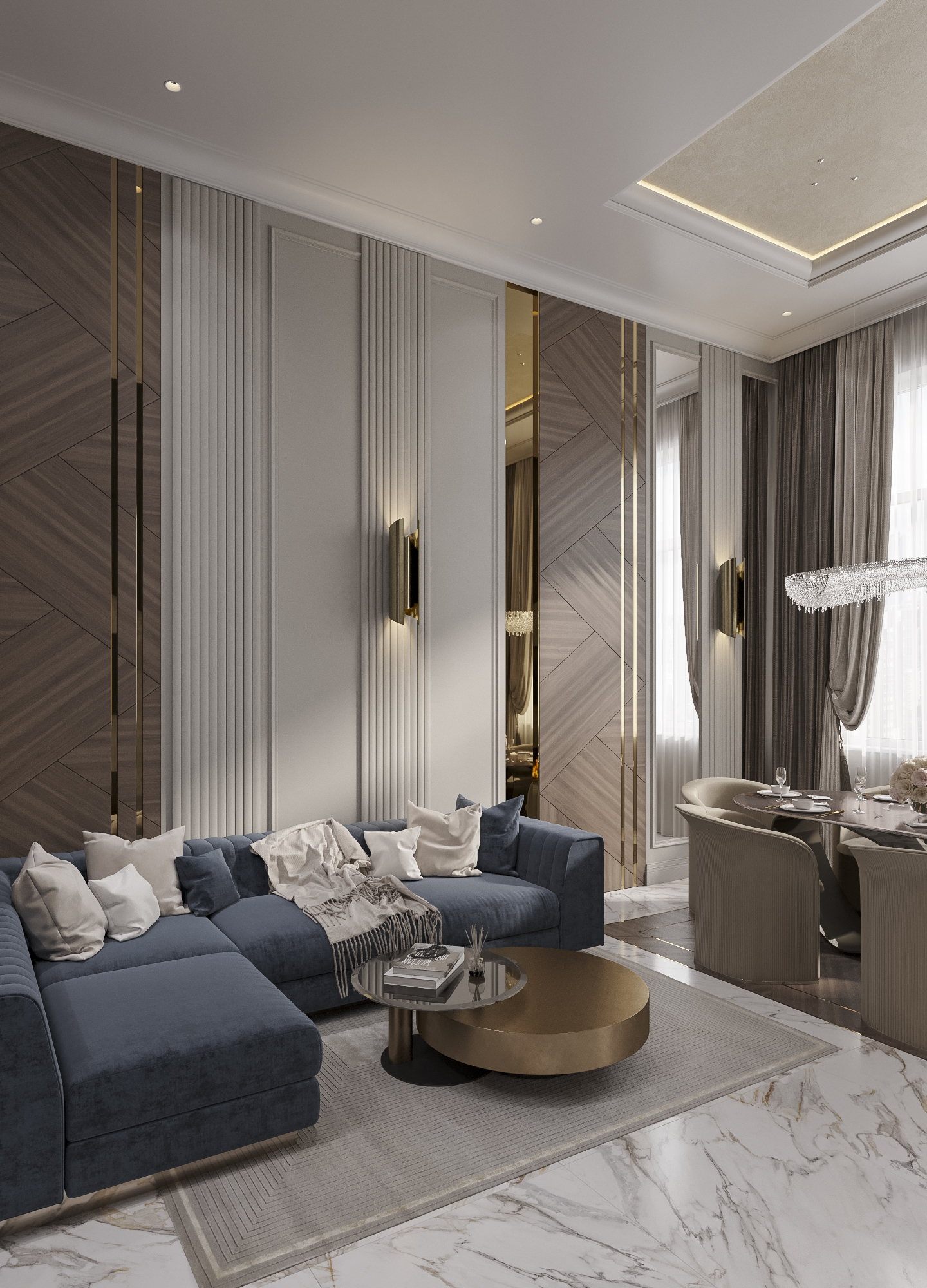 Квартира, г. Астана - Портфолио студии дизайна Polyakovadesign