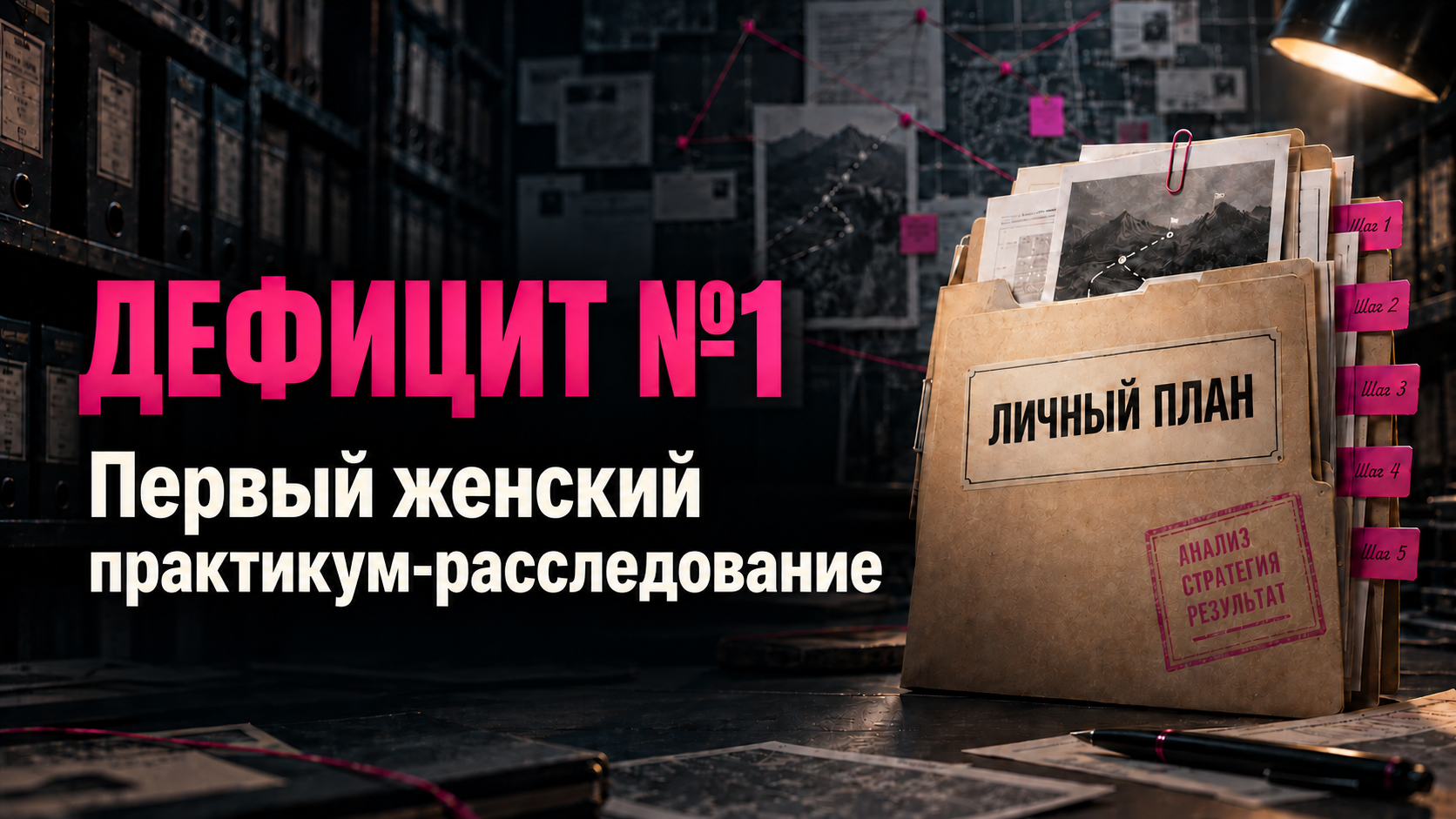 Дефицит №1. Первый женский практикум-расследование
