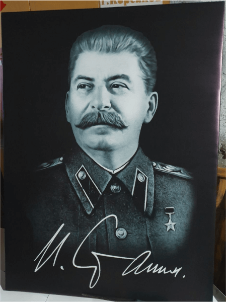 печать с фотографии на холст