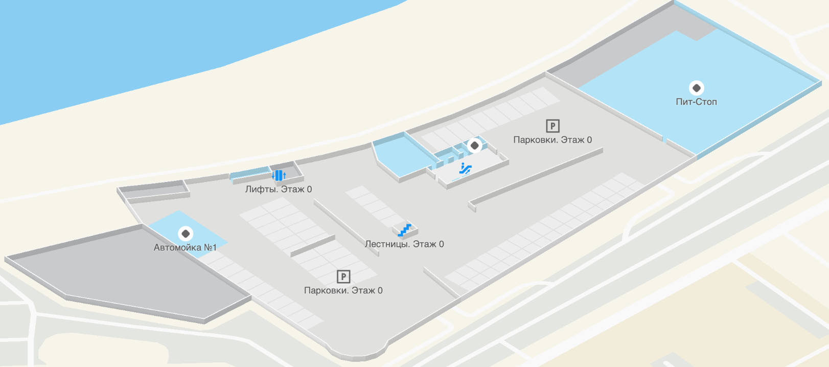 Планировка 0 этажа