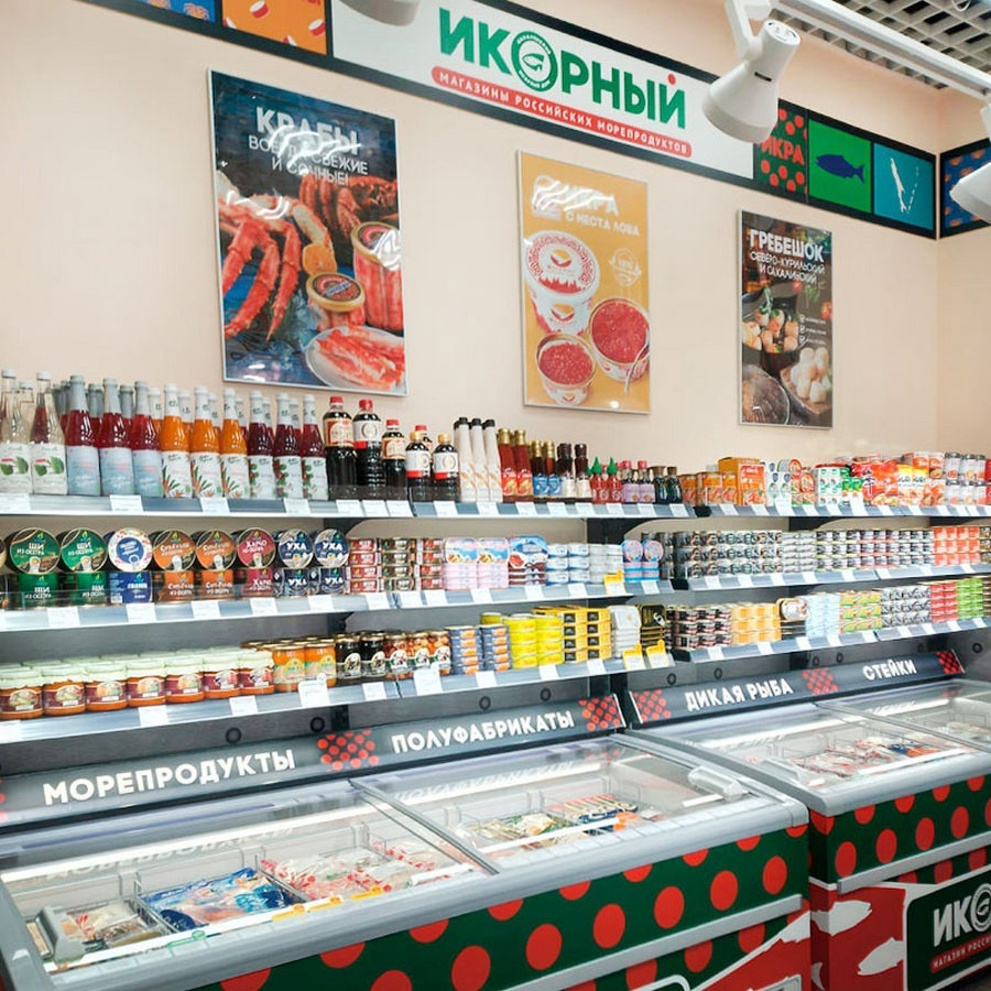 Икорный магазин российских морепродуктов