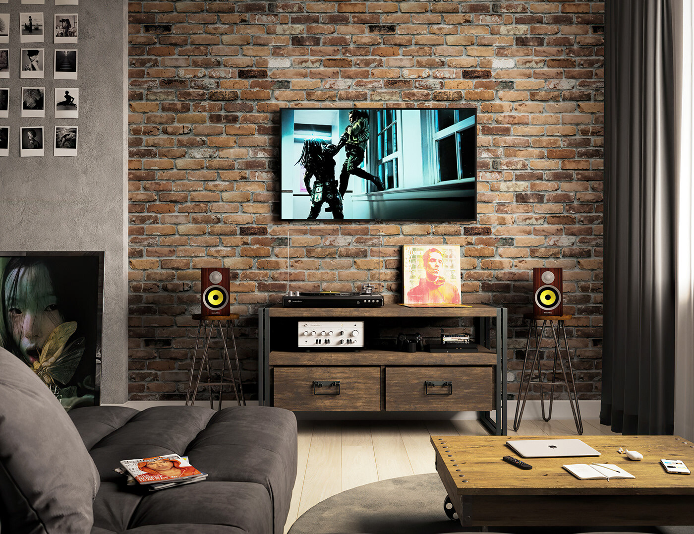 Photo by https://www.behance.net/gallery/98766009/TEENAGE-LOFT-ROOM/modules/570151201