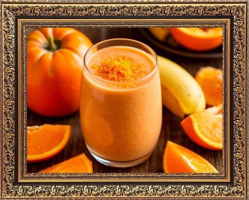 смузи с хурмой