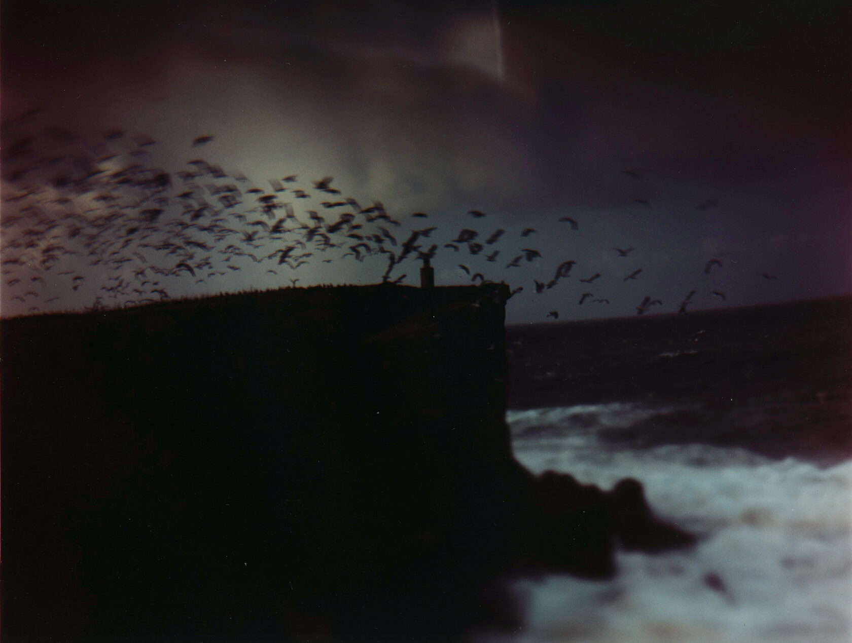 Sea Cliff. Lanzarote. Color Negative 4×5 inch.
