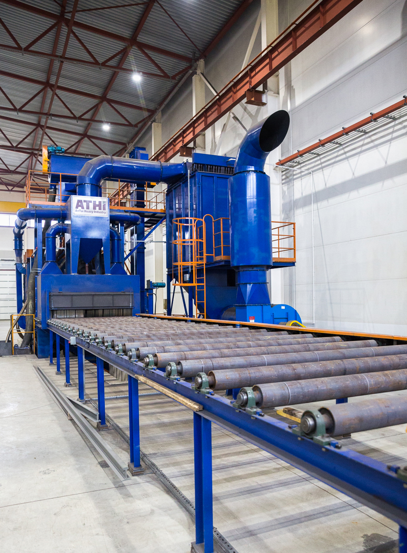 Очистка металла дробью: чистка металла, металлоконструкций на ...