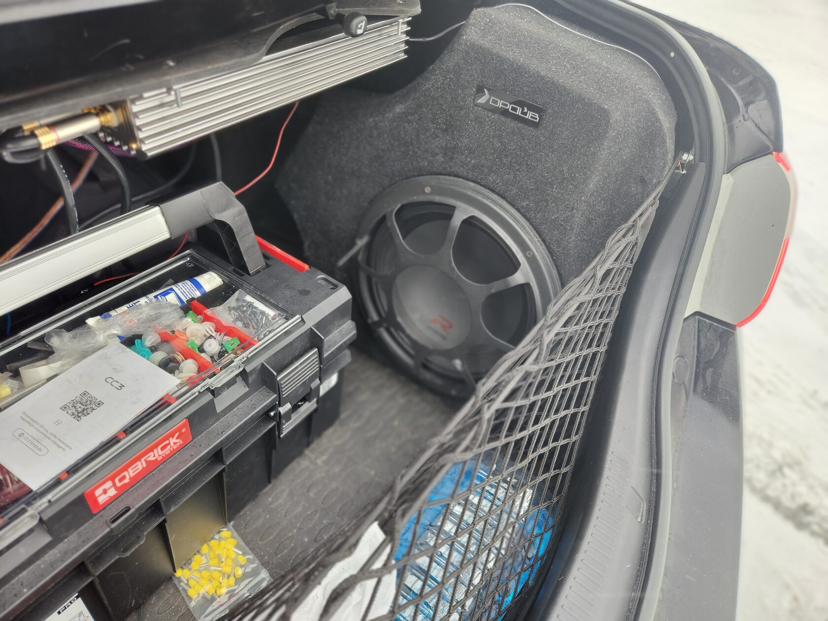 сабвуфер стелс toyota camry xv40