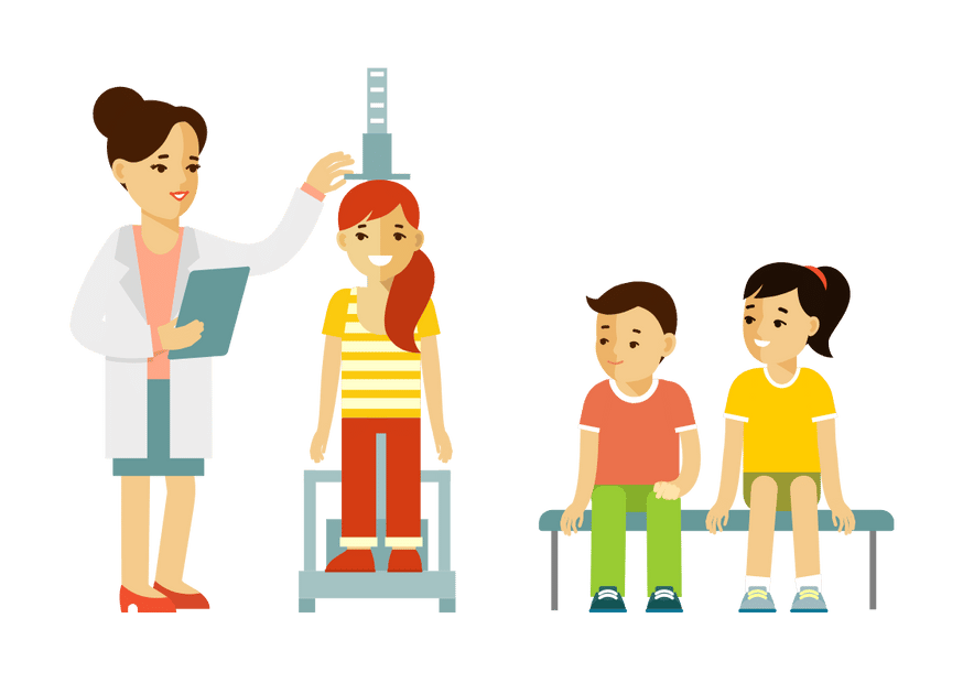 Она среднего роста