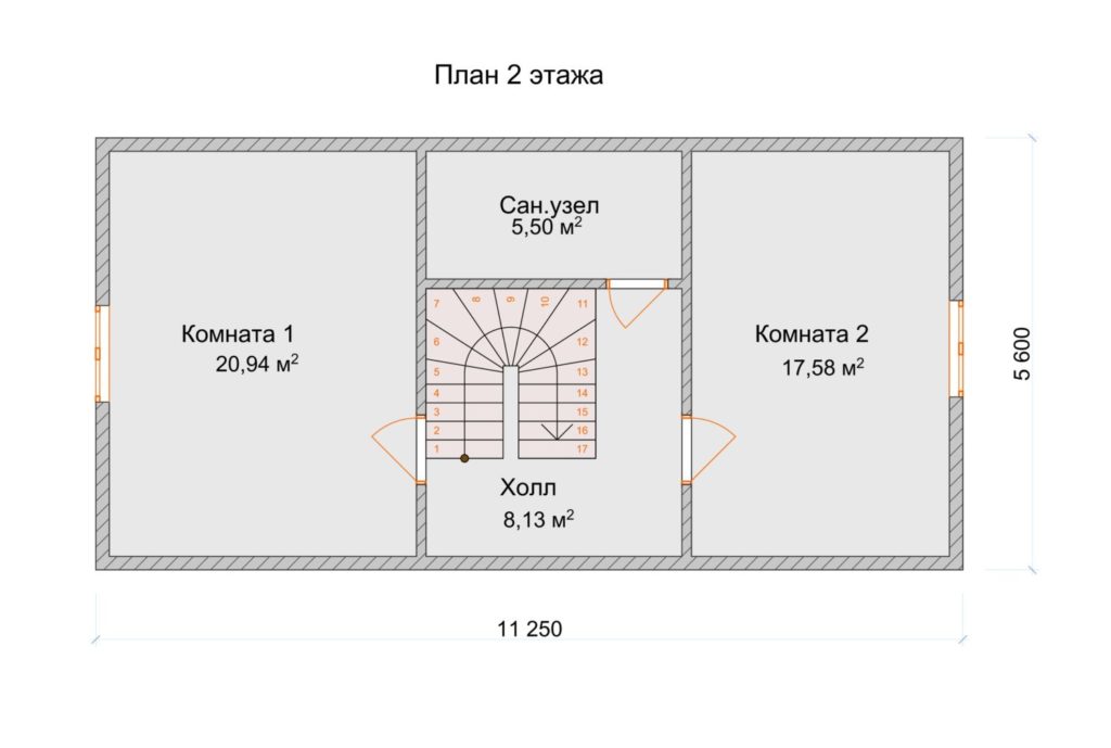 Готовый проект дома из сип панелей с чертежами