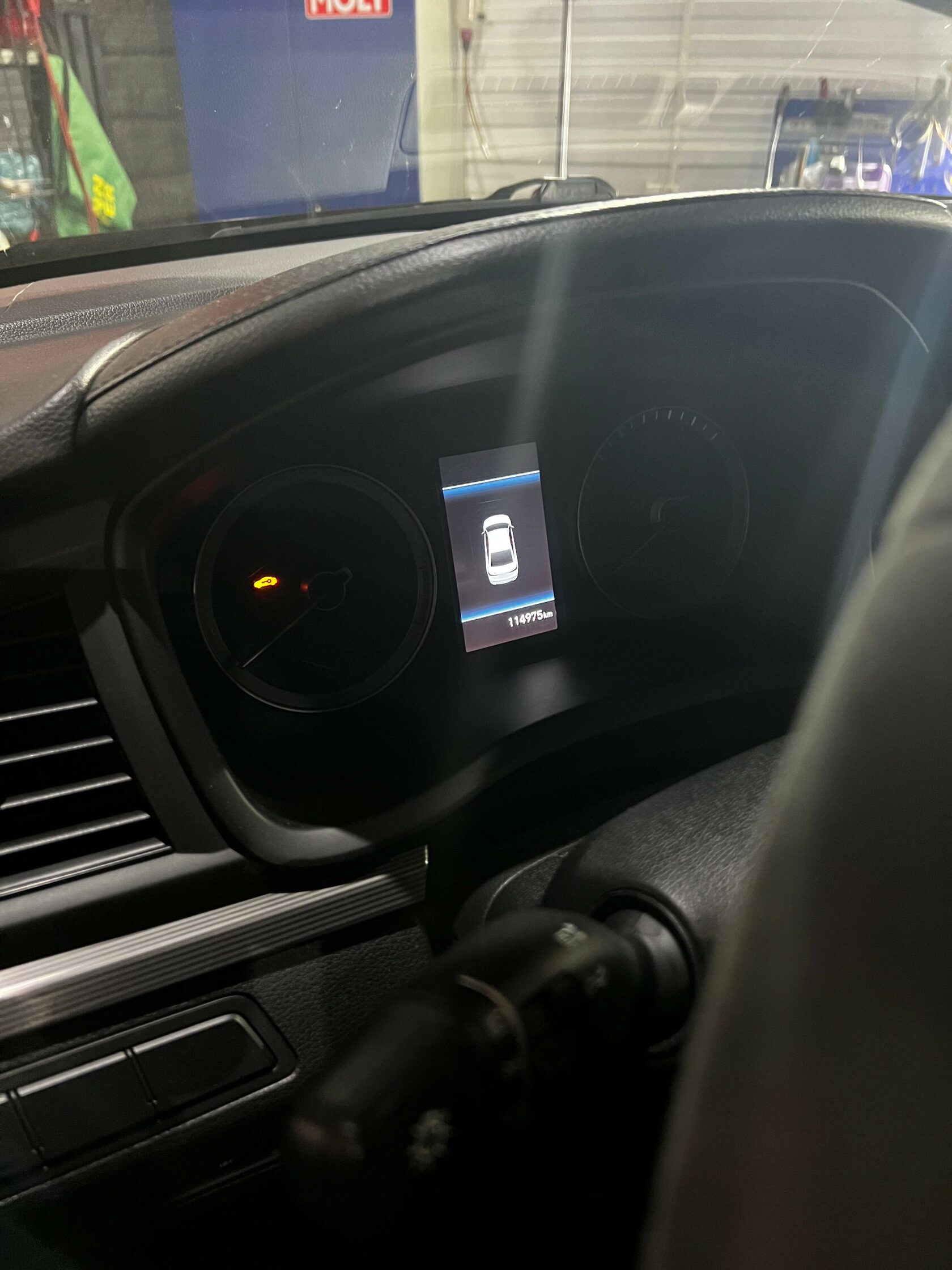 Пробег Hyundai Sonata на момент обслуживания