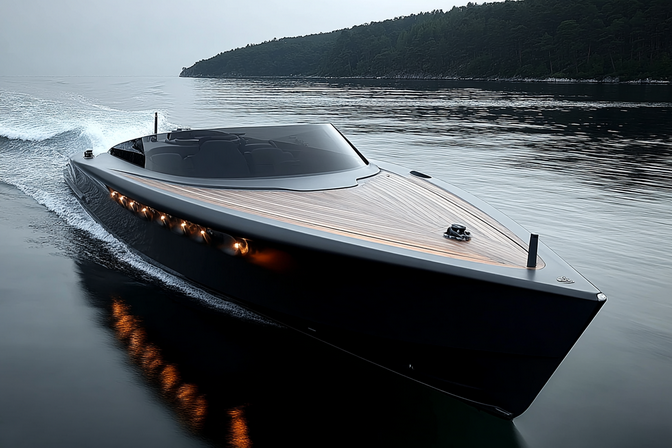 лодка катер премиум сегмента