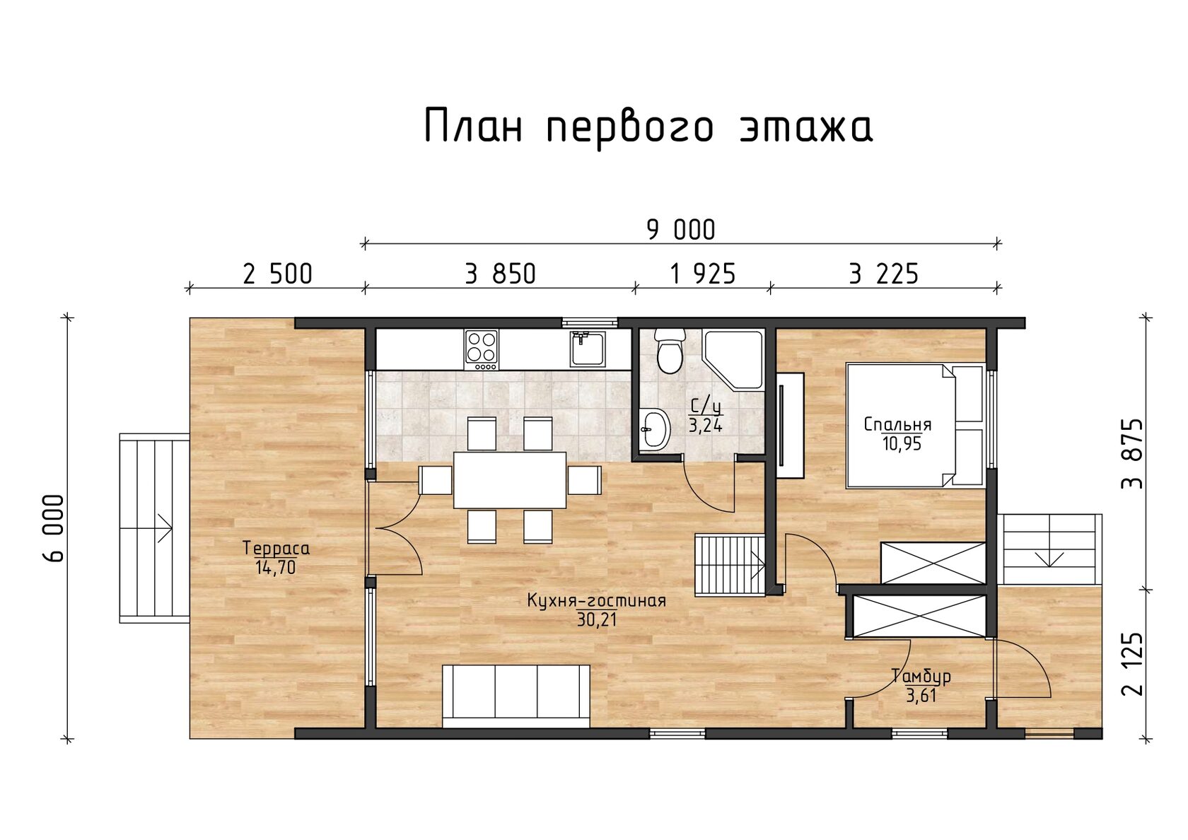 Барнхаус проекты одноэтажных домов планировка