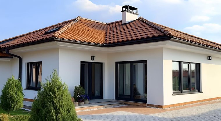 Проект дома 143.6 м², 1 этаж