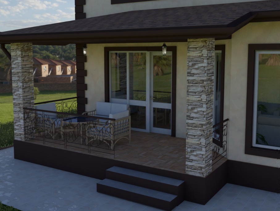 Визуализация КП Олвиль Терраса