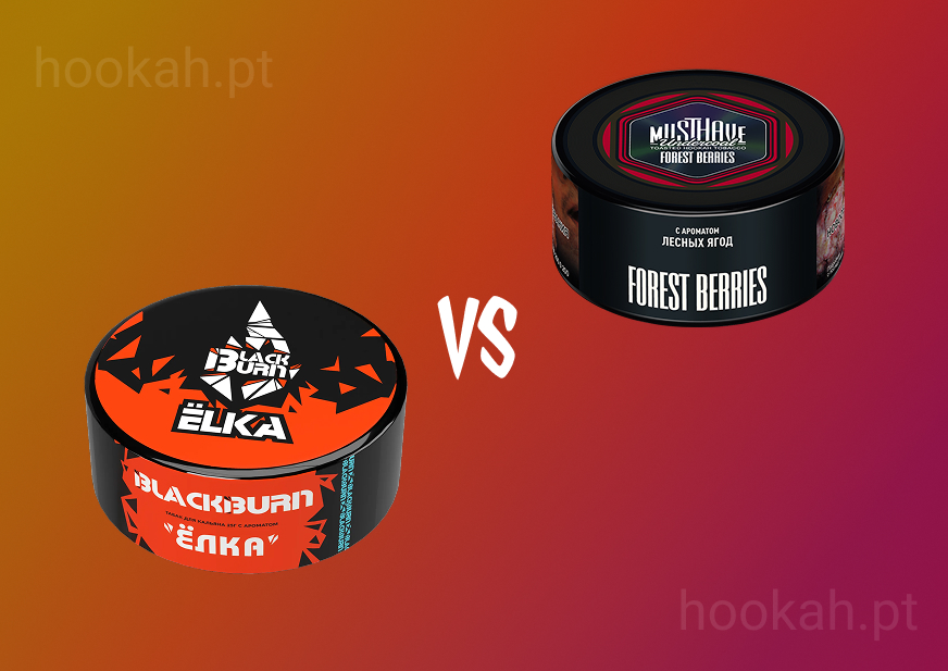 Musthave vs Blackburn: Two Dark Hookah Tobaccos, Two Unique Experiences