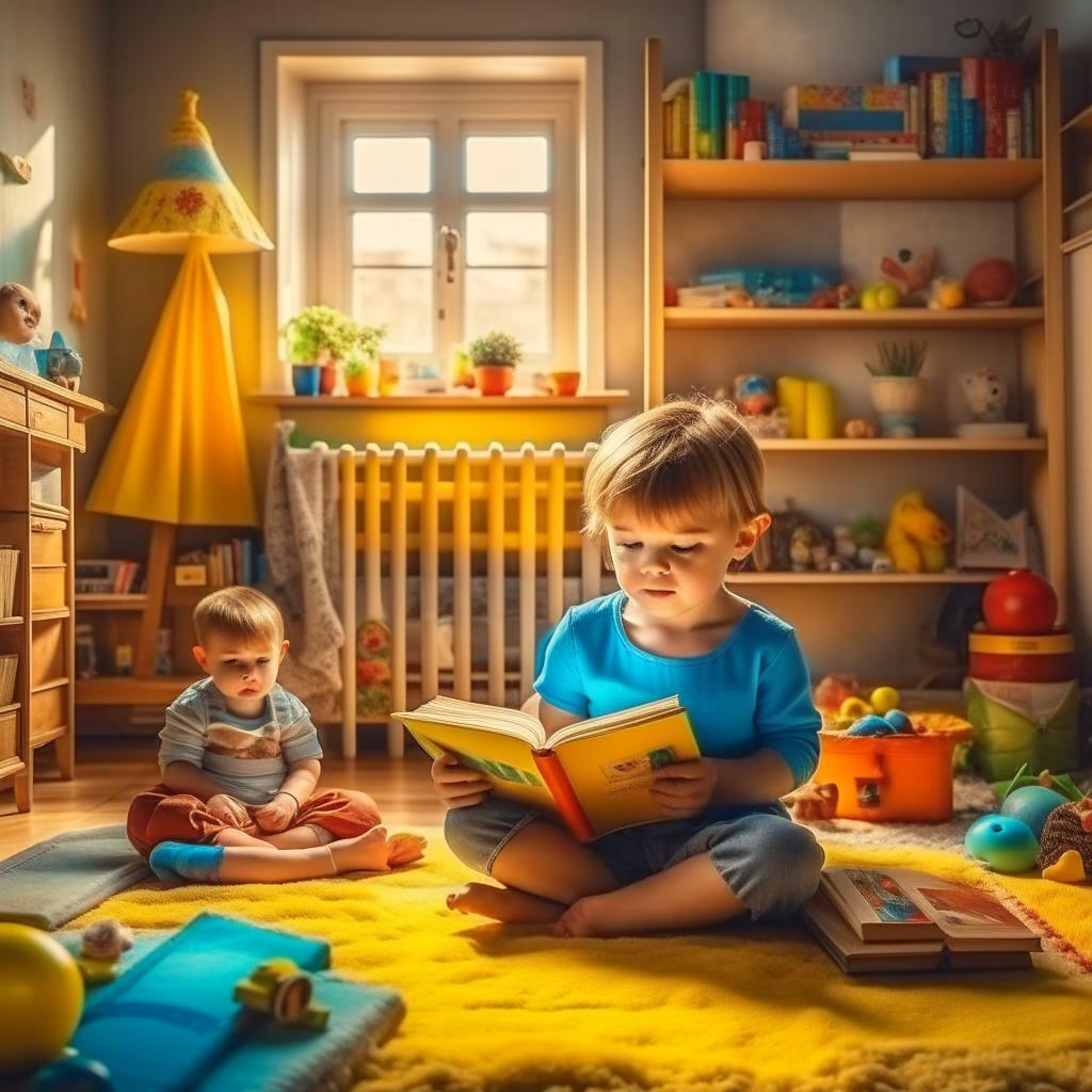 Ребенок учиться читать