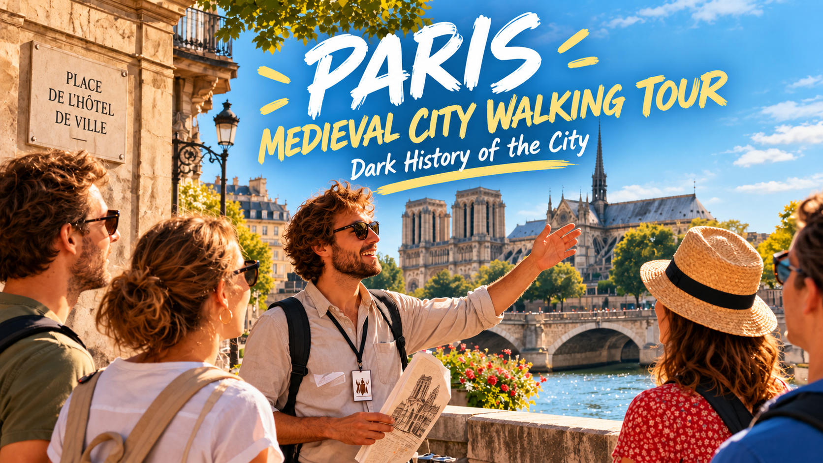 Medieval streets in the Latin Quarter of Paris