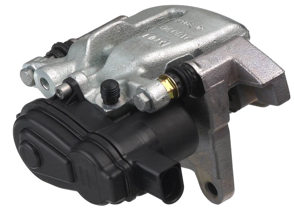 Задние тормозные суппорты с электронным ручным тормозом: Структура ...