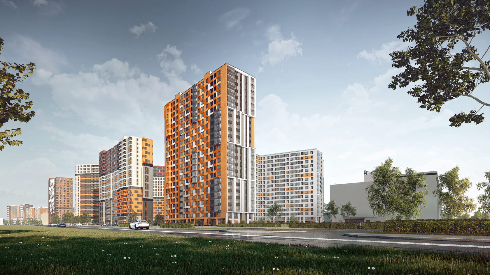Novosaratovka City of the First Residential Complex