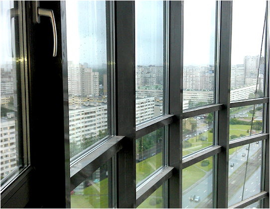 Остекление лоджии теплым алюминием