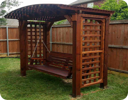 Беседка Б-1 из дерева