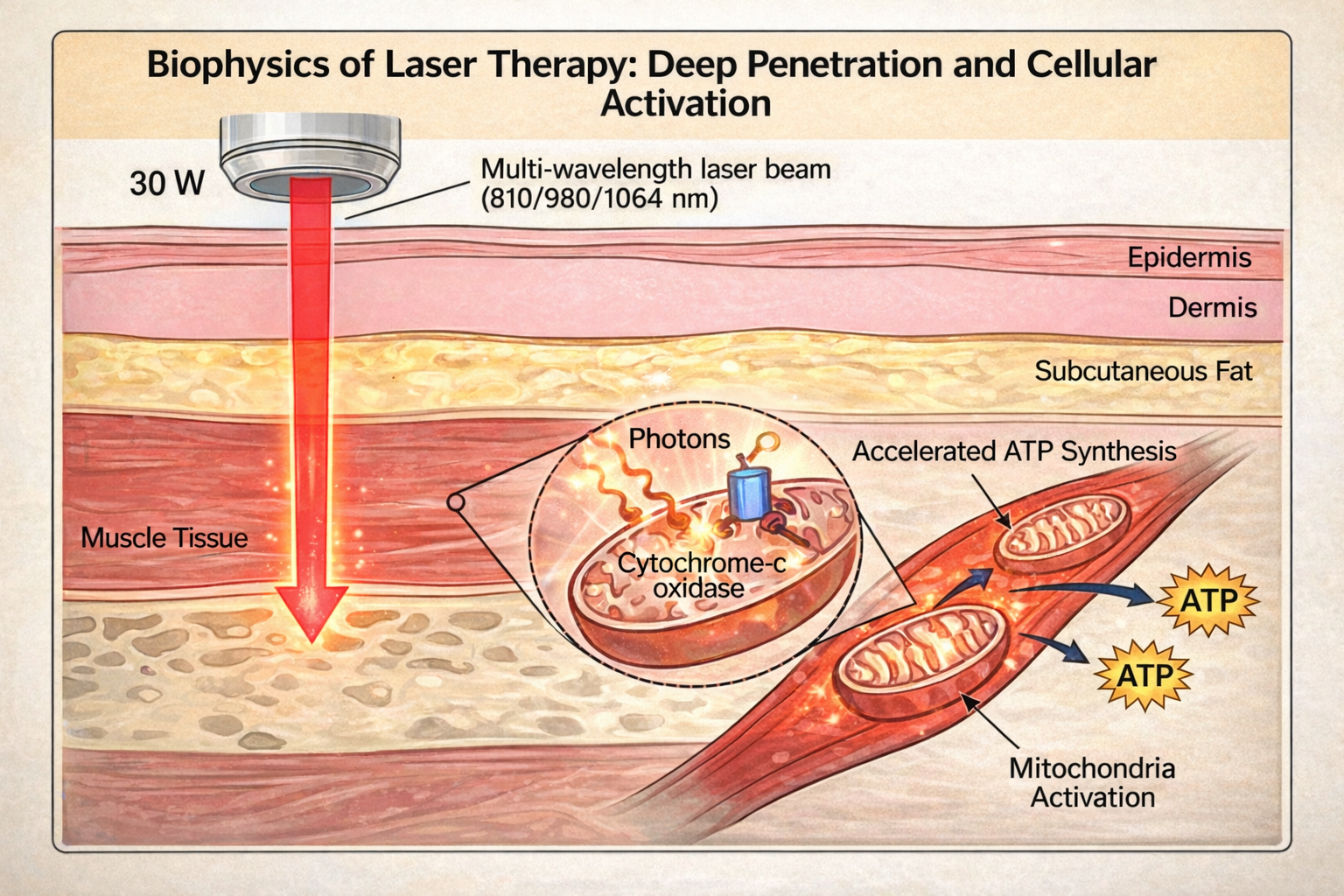 Photobiomodulation Diagram
