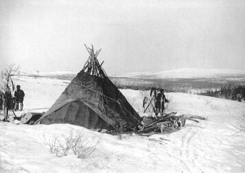 Жилище саамов