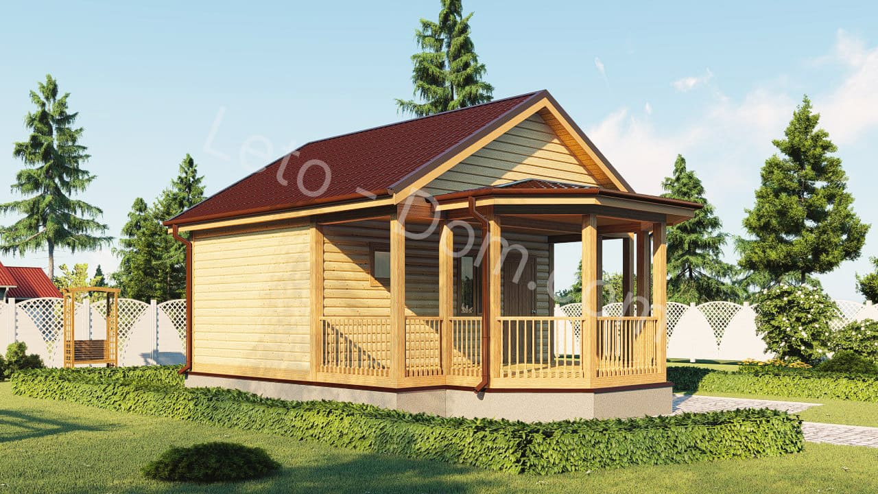 дом из бруса