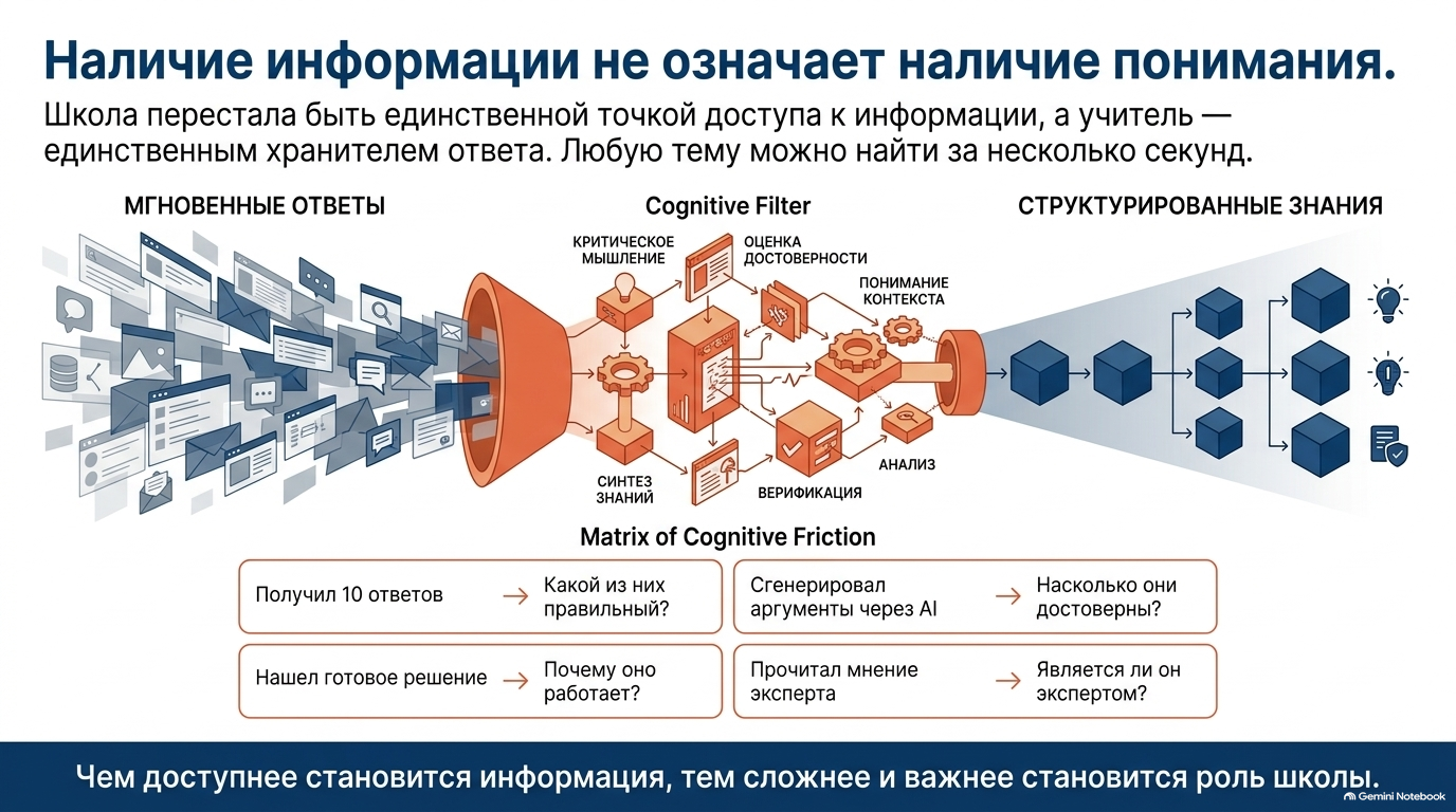 Информационный хаос и осмысленное знание