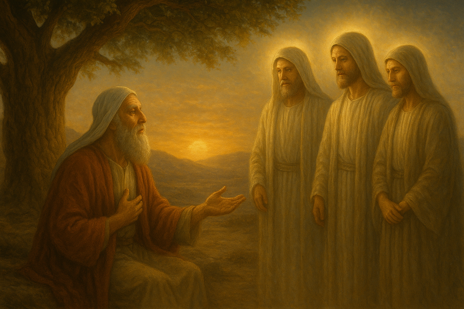 Недельная глава Вайера - Авраам и три ангела, рождение Ицхака, Сдом и Амора, жертва Ицхака