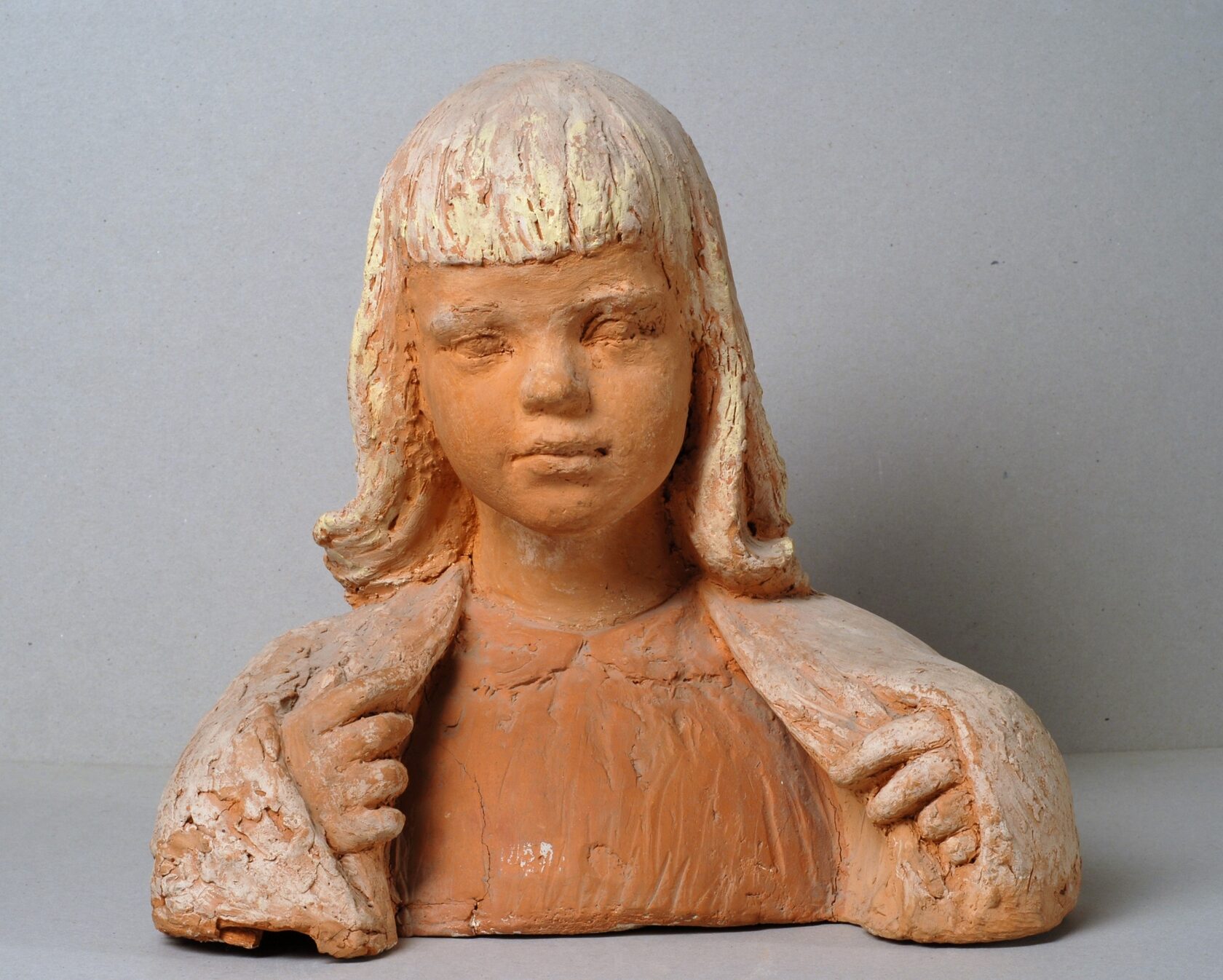 Бюст Галочки с шарфом. 1979