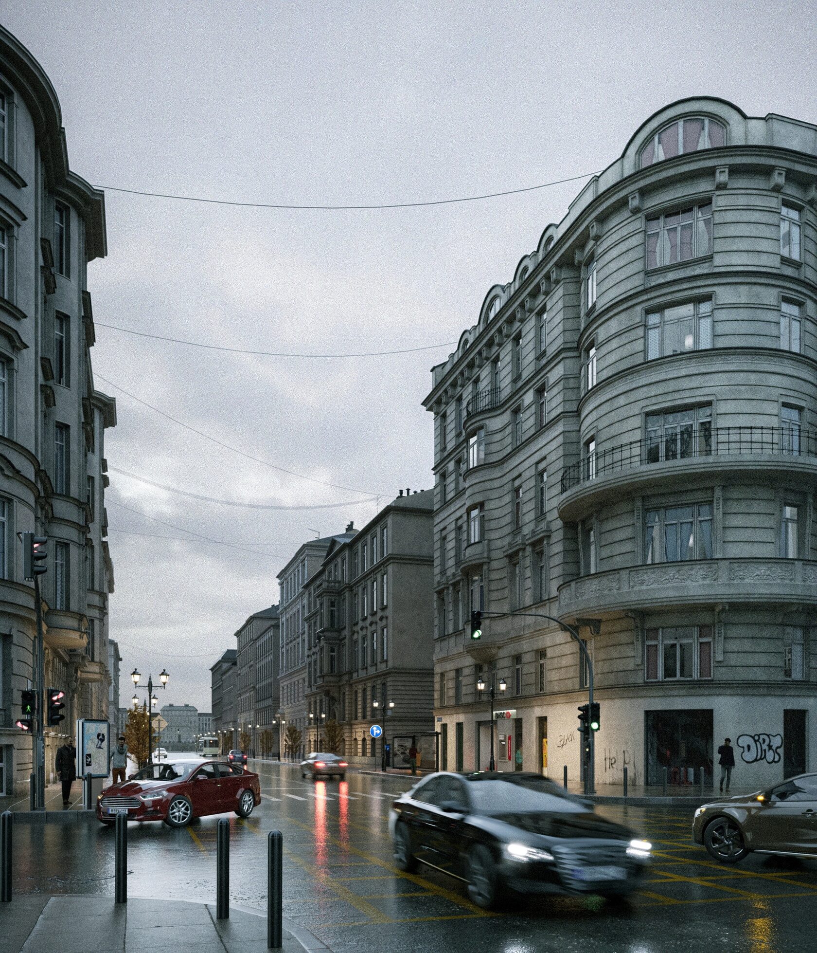 визуализация города