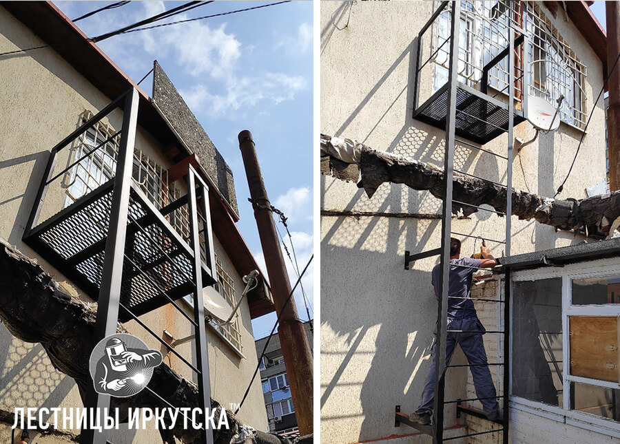 лестница в частном