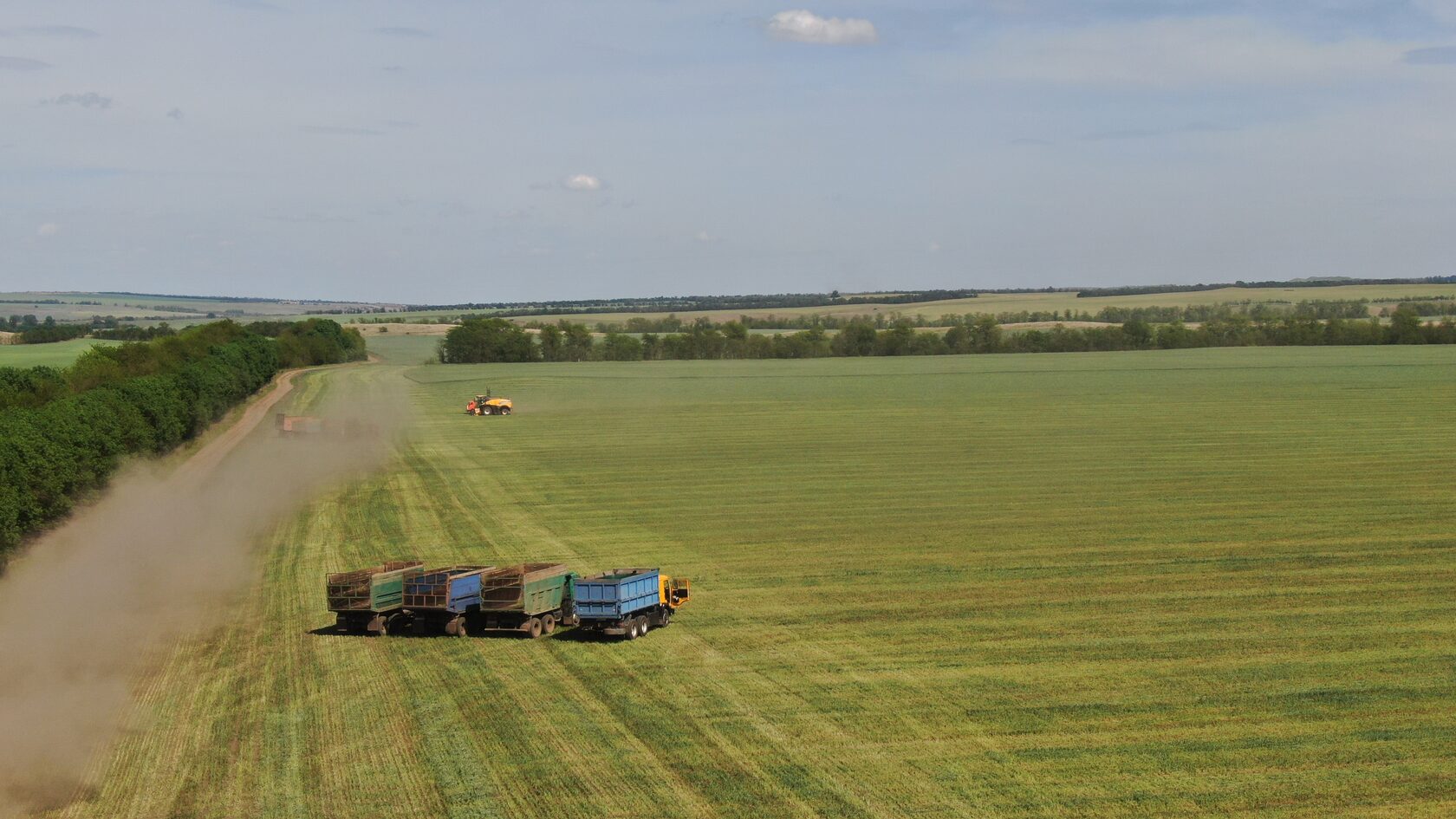 жатва коптер, уборка урожая