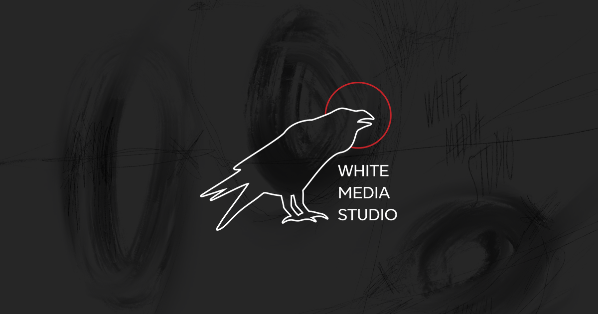 White media. White Media Studio. Вайт Медиа бэкстейдж. Вайт Медиа логотип.