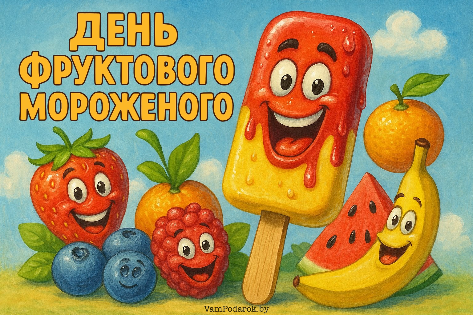 День фруктового мороженого – картинка