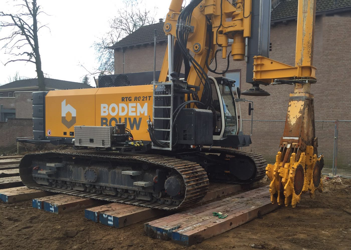Технология Cut Soil Mixing стена в грунте