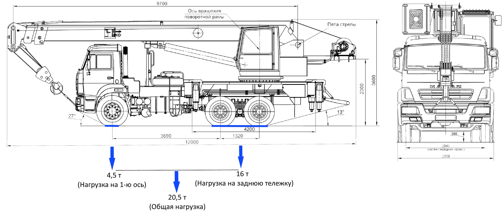 Габаритные размеры автокрана. Автокран КС 55713 Галичанин. Кран КС-55713-1. Автокран КАМАЗ КС 55713 чертеж. Автокран Галичанин КС-55713-1в.