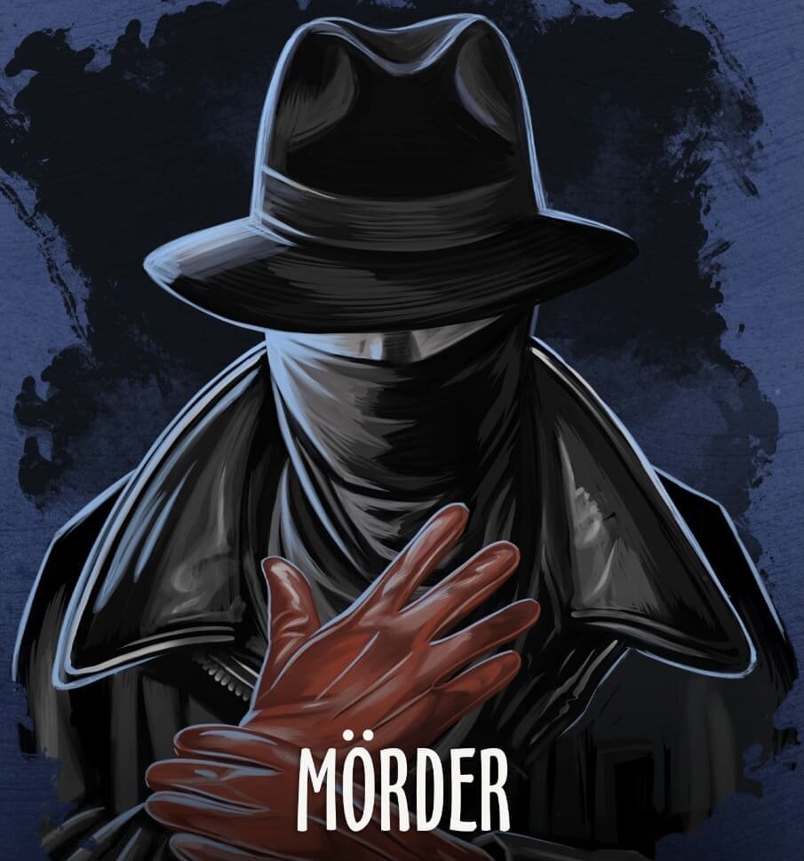 Die Mörder-Rollenkarte aus der deutschen Ausgabe