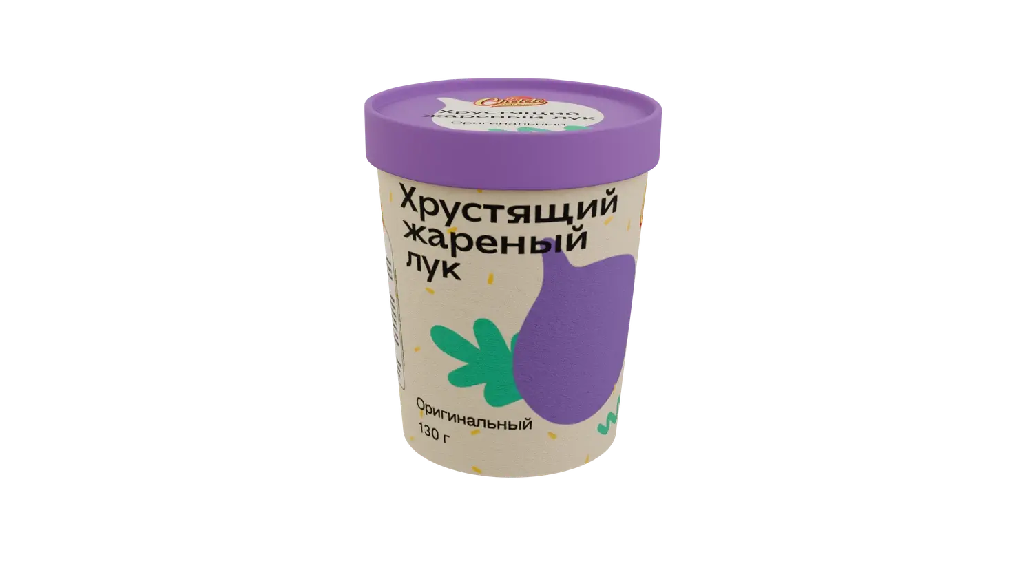 Хрустящий жареный лук — оригинальный — баночка