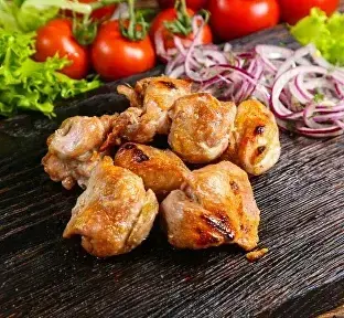Шашлык из курицы (филе) - 300 грамм — заказать с доставкой в Пензе