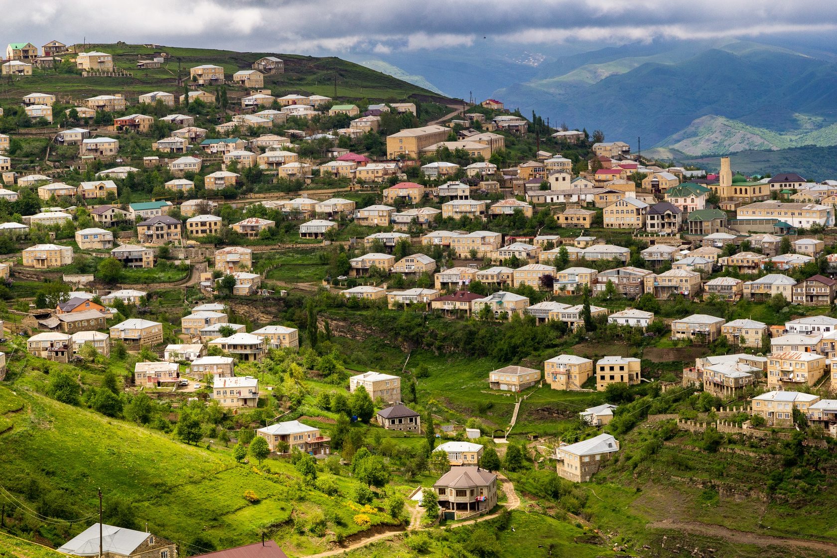 Дагестан аулы в горах