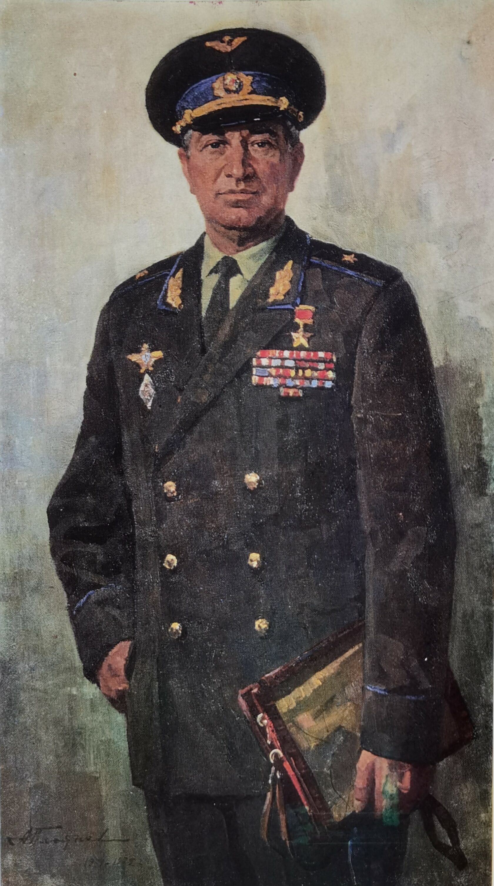 Герой Советского Союза генерал-майор И.А. Вишняков, 1971-1972 г.