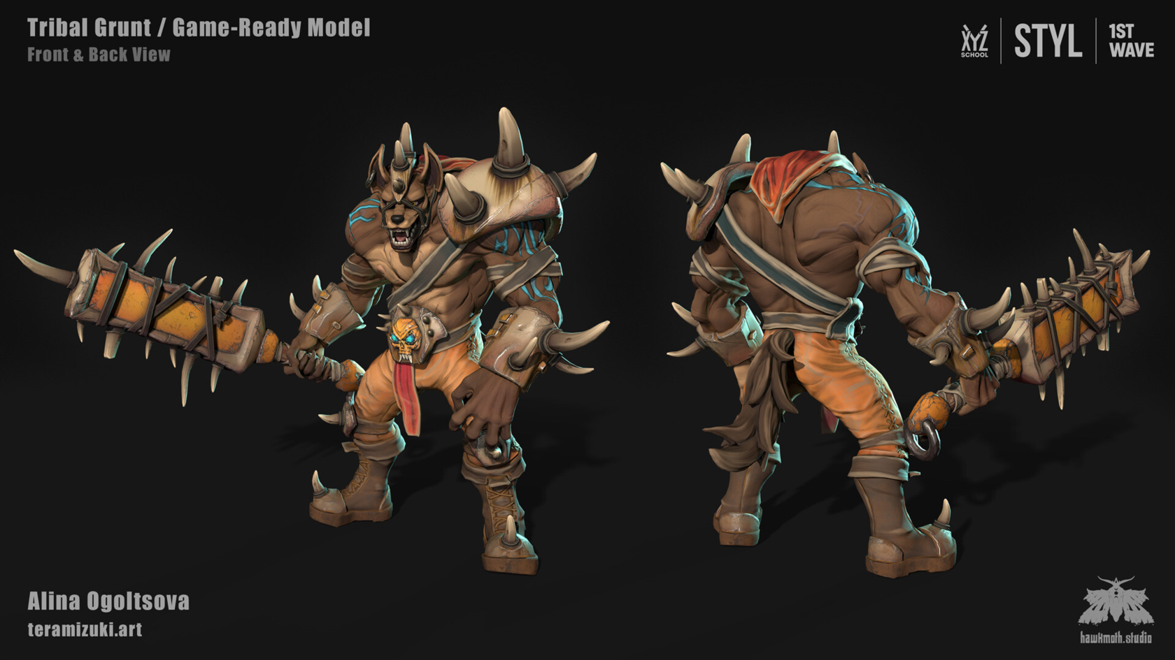 Tribal Grunt / Game-Ready Model