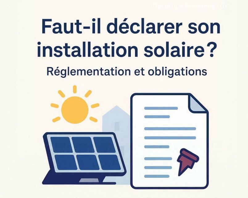 Faut-il Déclarer son Installation Solaire ? Réglementation et Obligations
