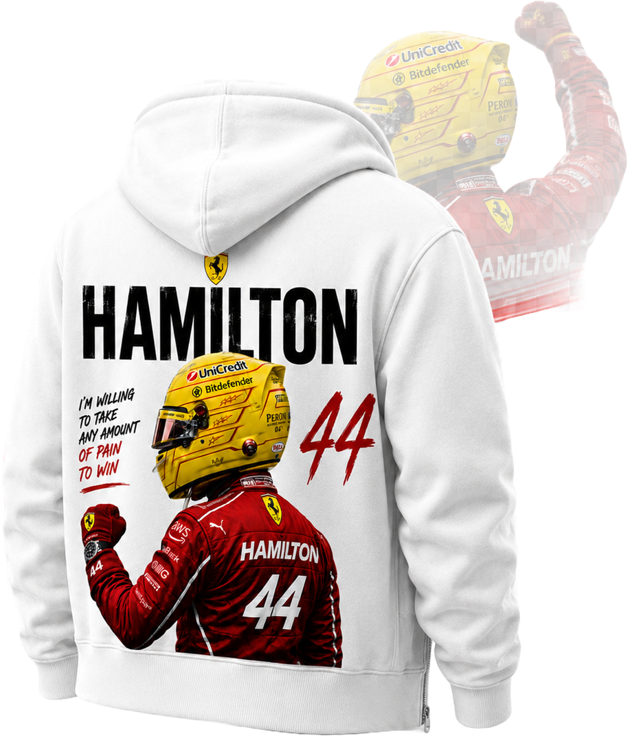 Hamilton Ferrari худи