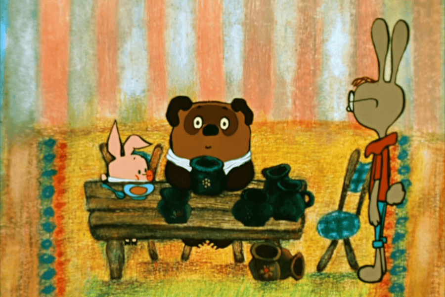 Картинка с Винни Пухом и его друзьями